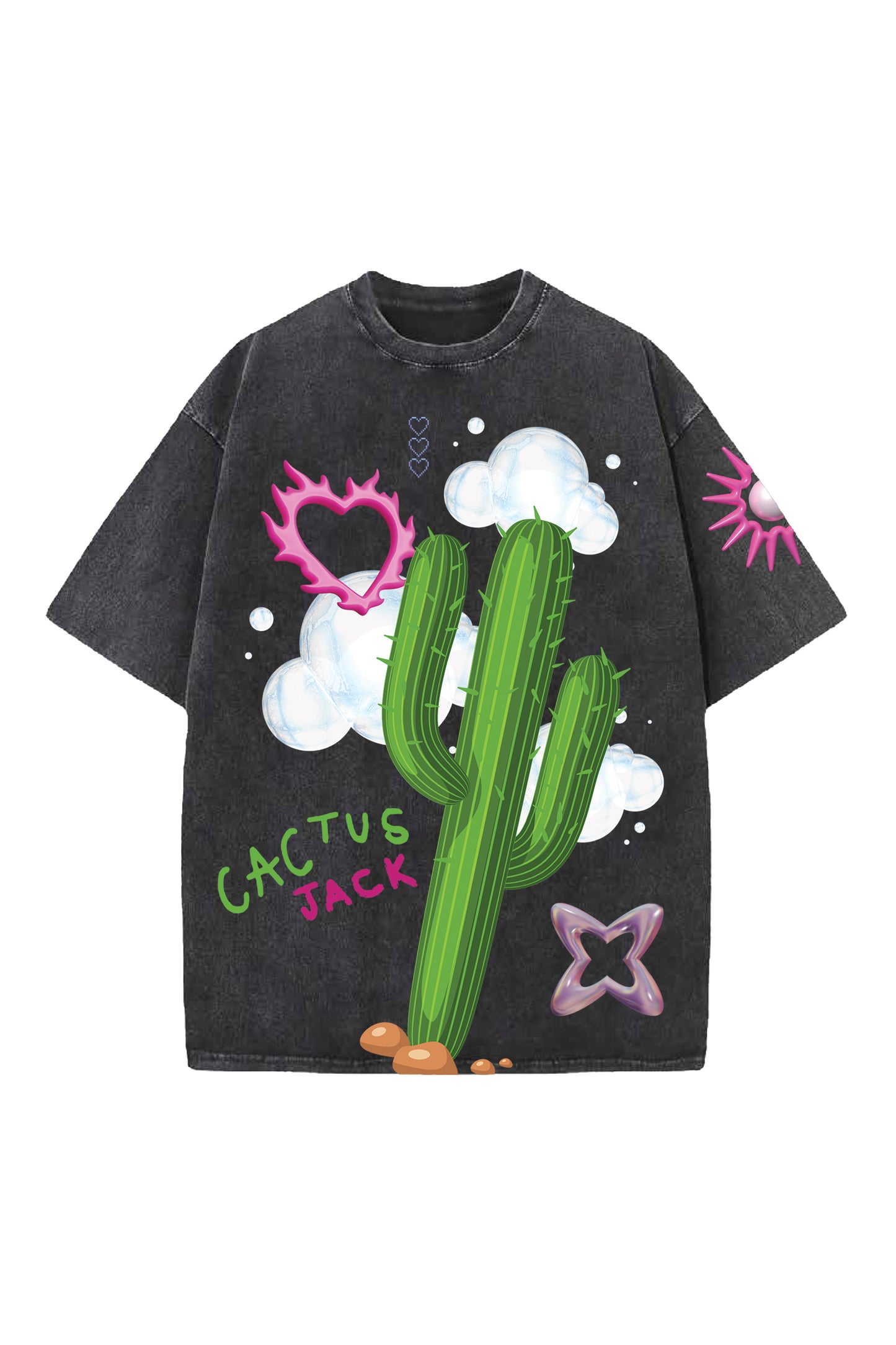 Cactus Jack Designed Oversized T-shirt