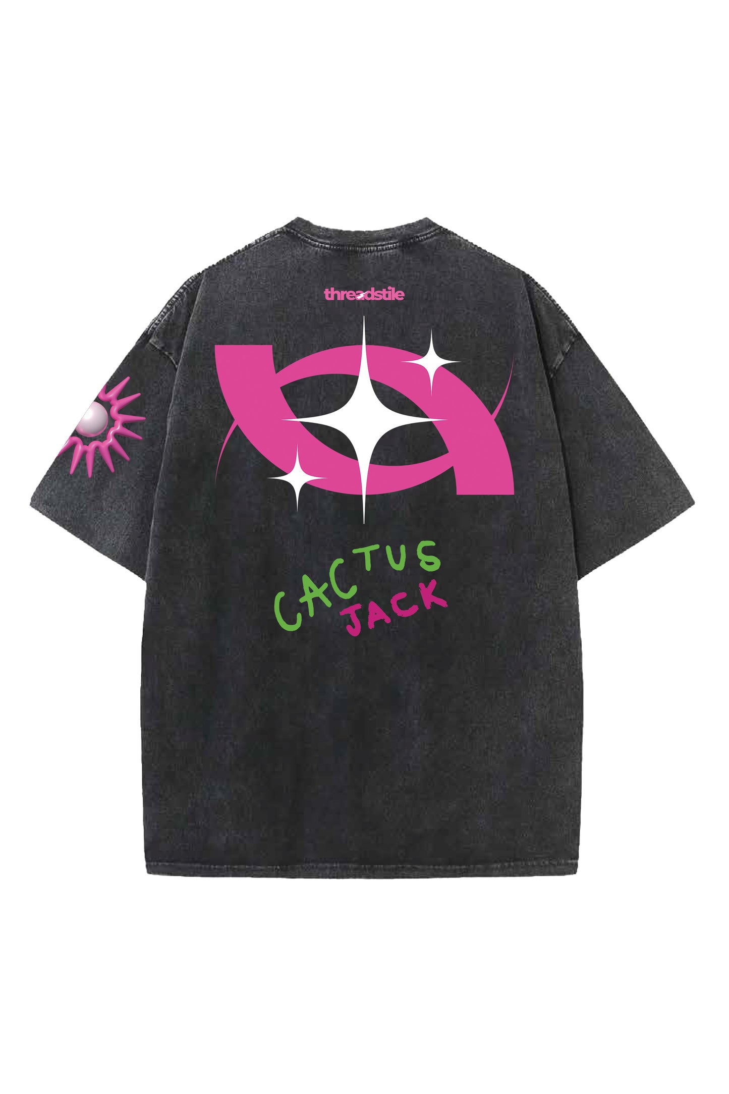 Cactus Jack Designed Oversized T-shirt