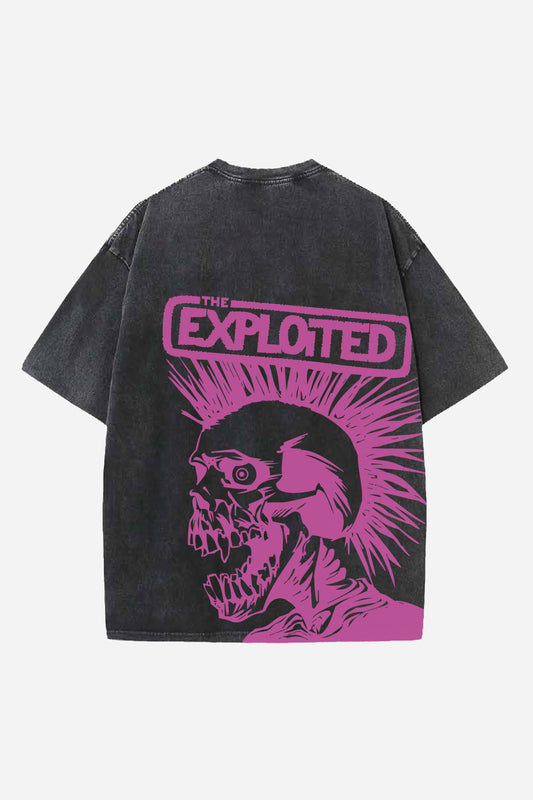Exploited Designed Oversized T-shirt