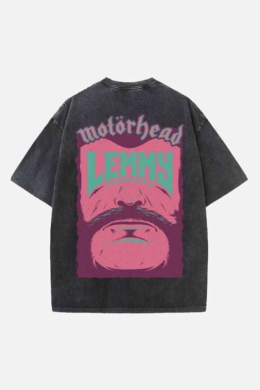 Motorhead Designed Oversized T-shirt