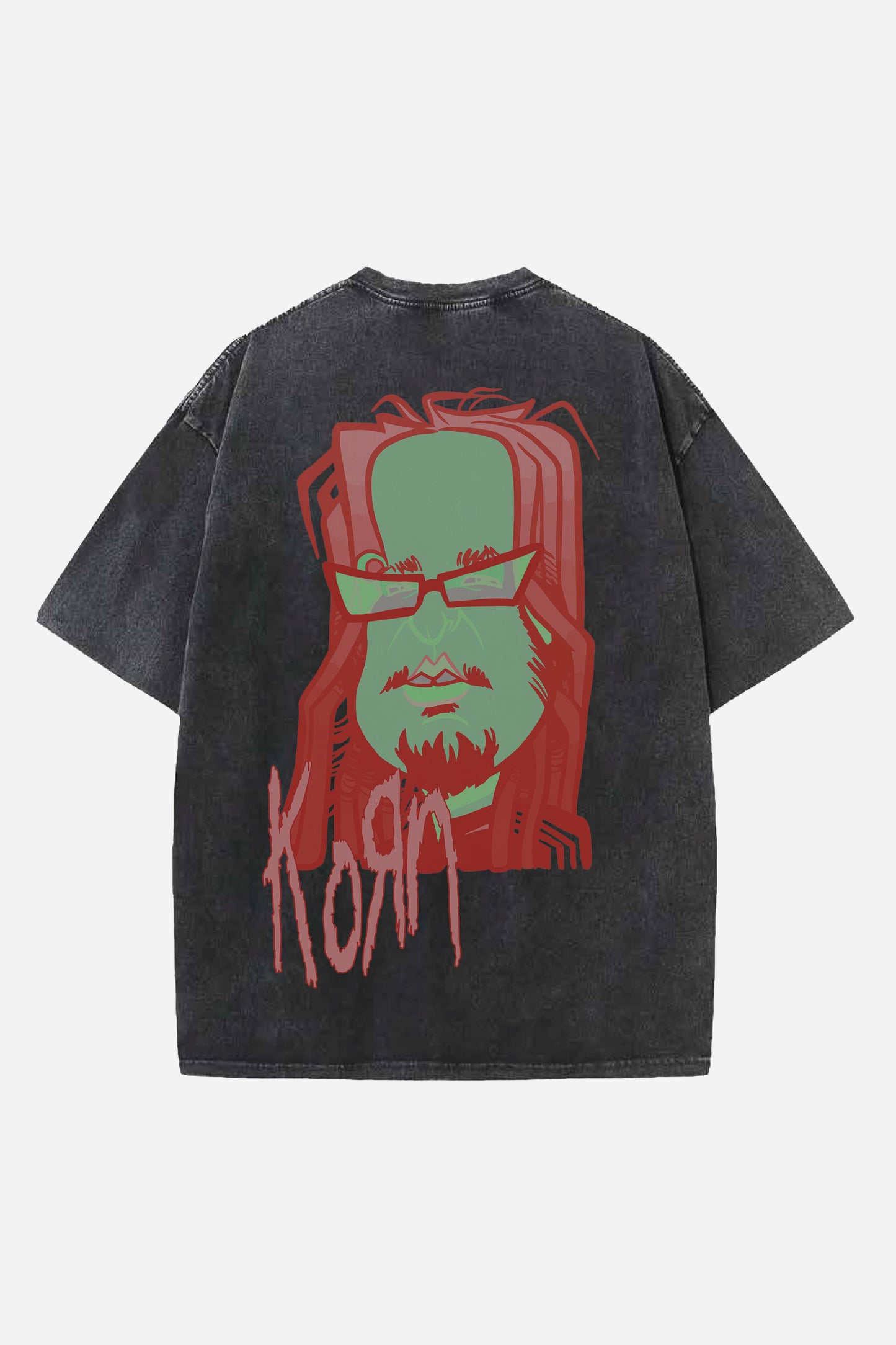 Korn Designed Oversized T-shirt