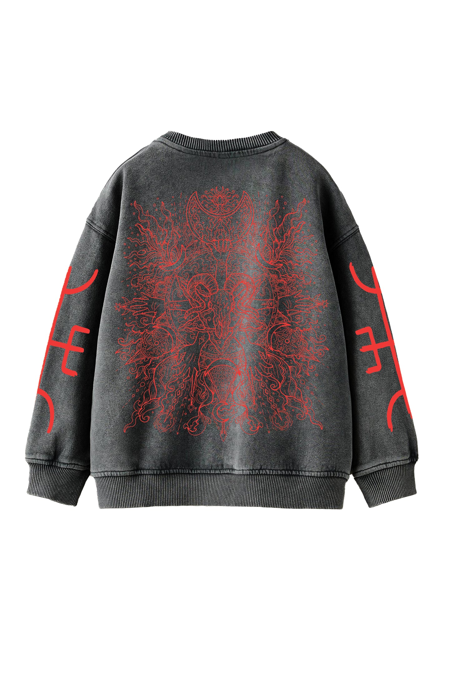 Lethal Allure Designed Oversized Sweatshirt