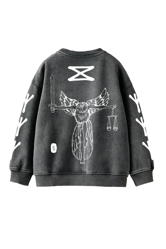 Cursed Elegance Oversized Sweatshirt