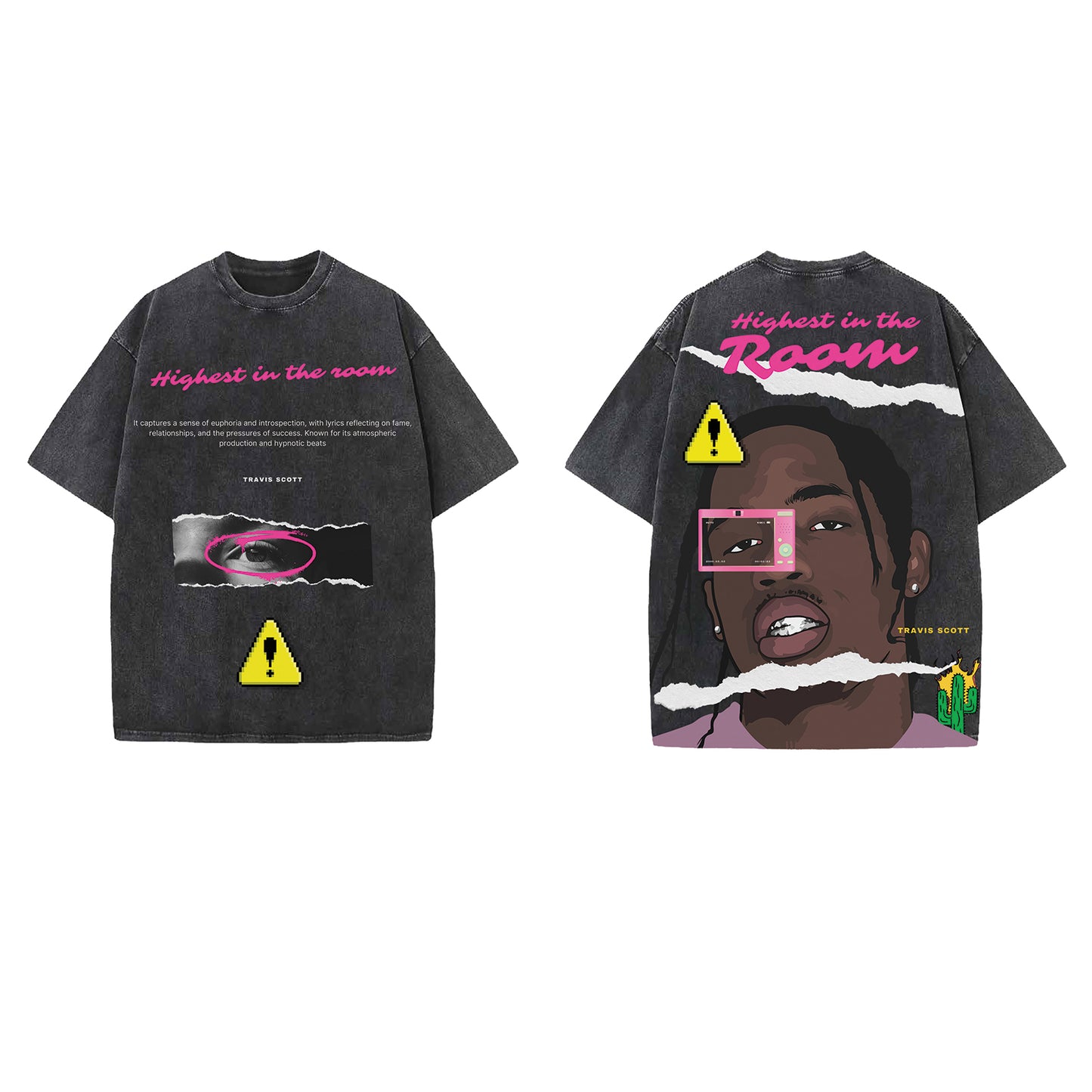 Travis Scott Designed Oversized T-shirt