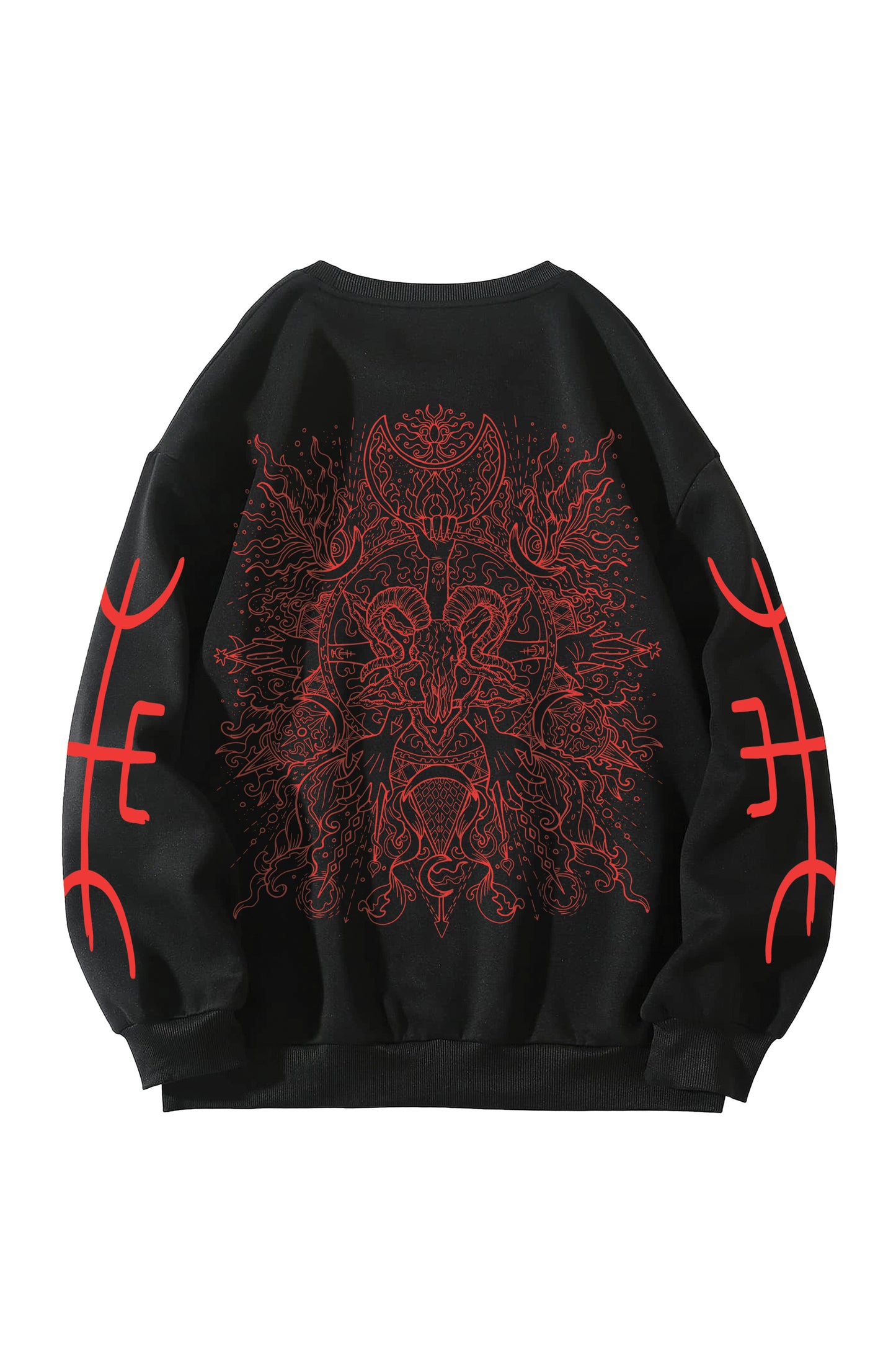 Lethal Allure Designed Oversized Sweatshirt