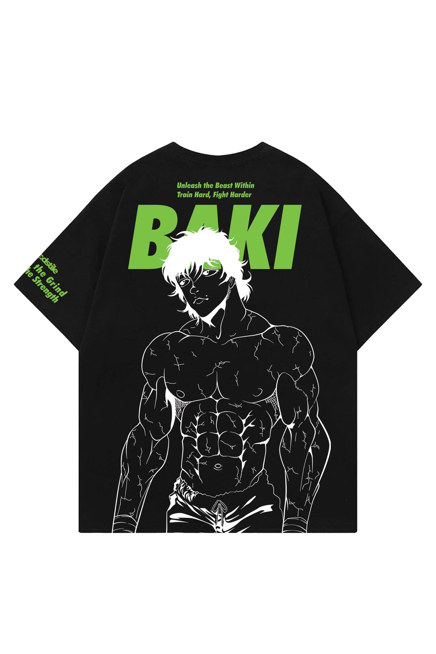 Baki Designed Oversized T-shirt