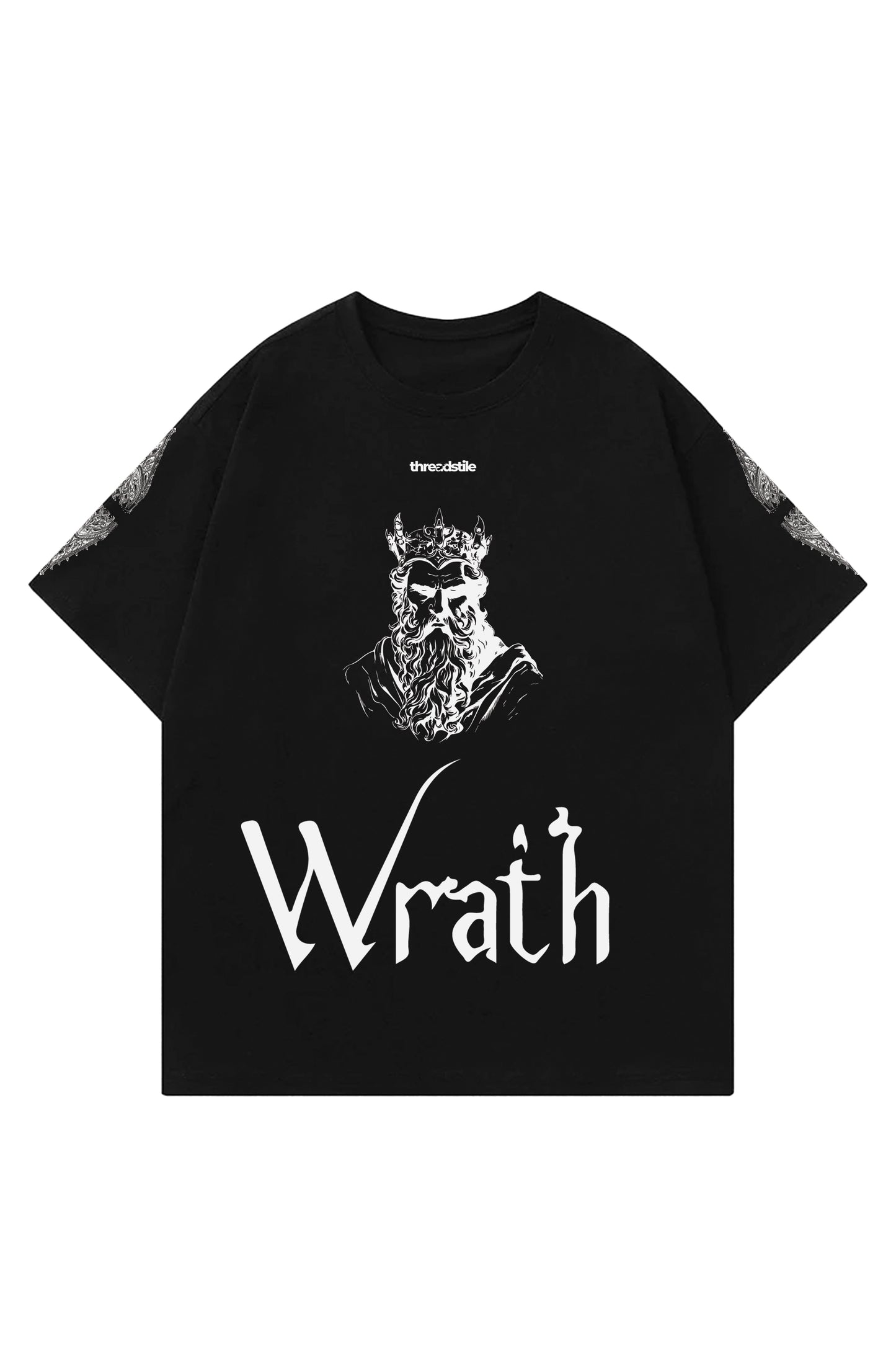 Wrath Designed Oversized T-shirt