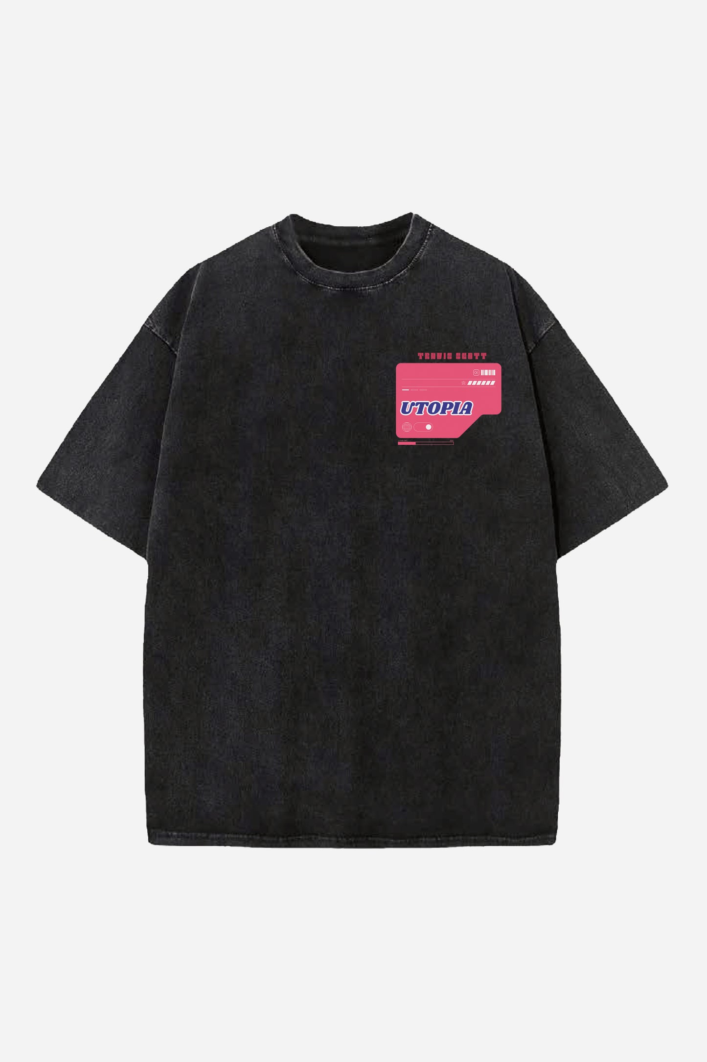 Utopia Designed Vintage Oversized T-shirt