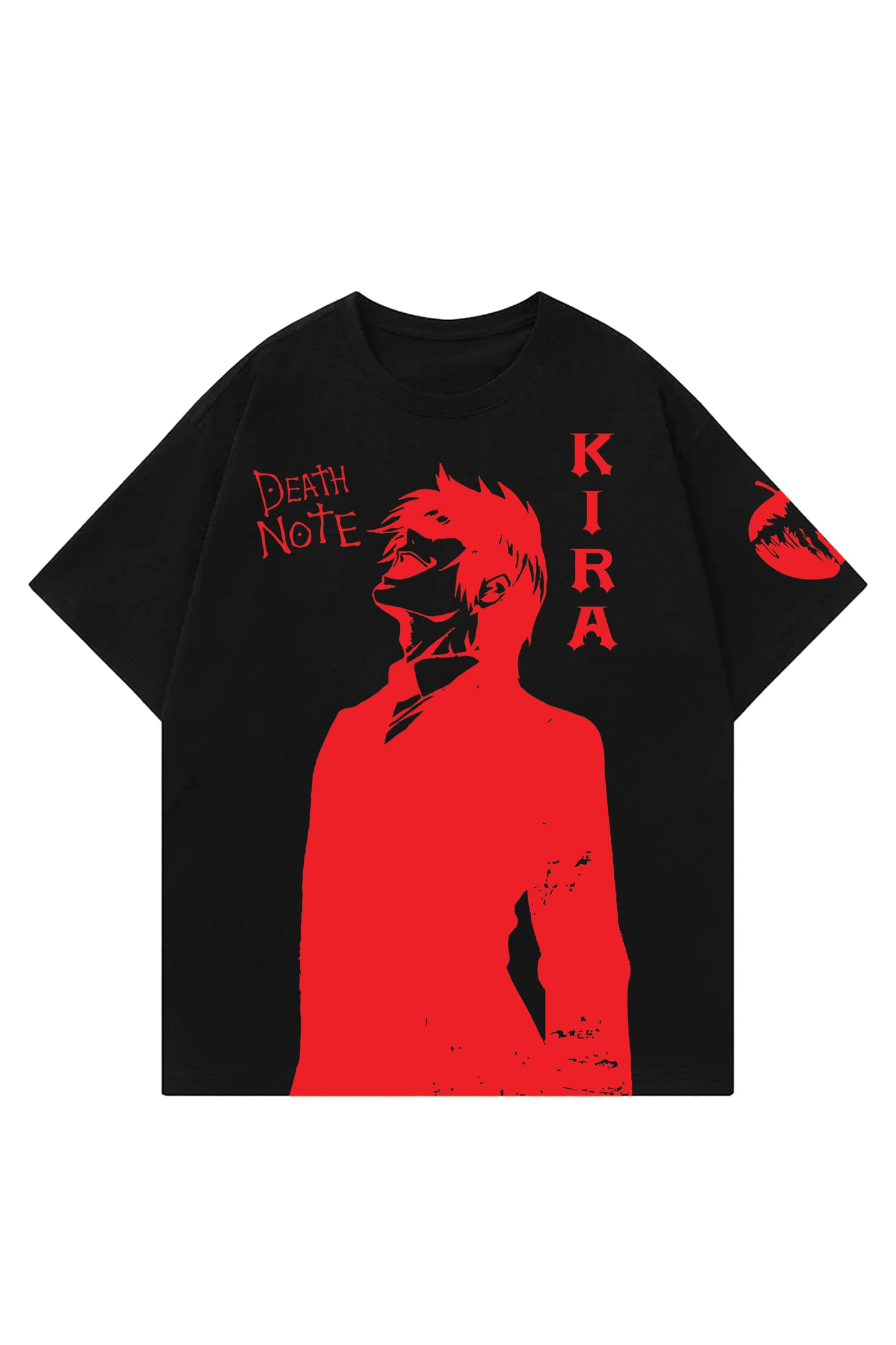 Kira Death Note Designed Oversized T-shirt