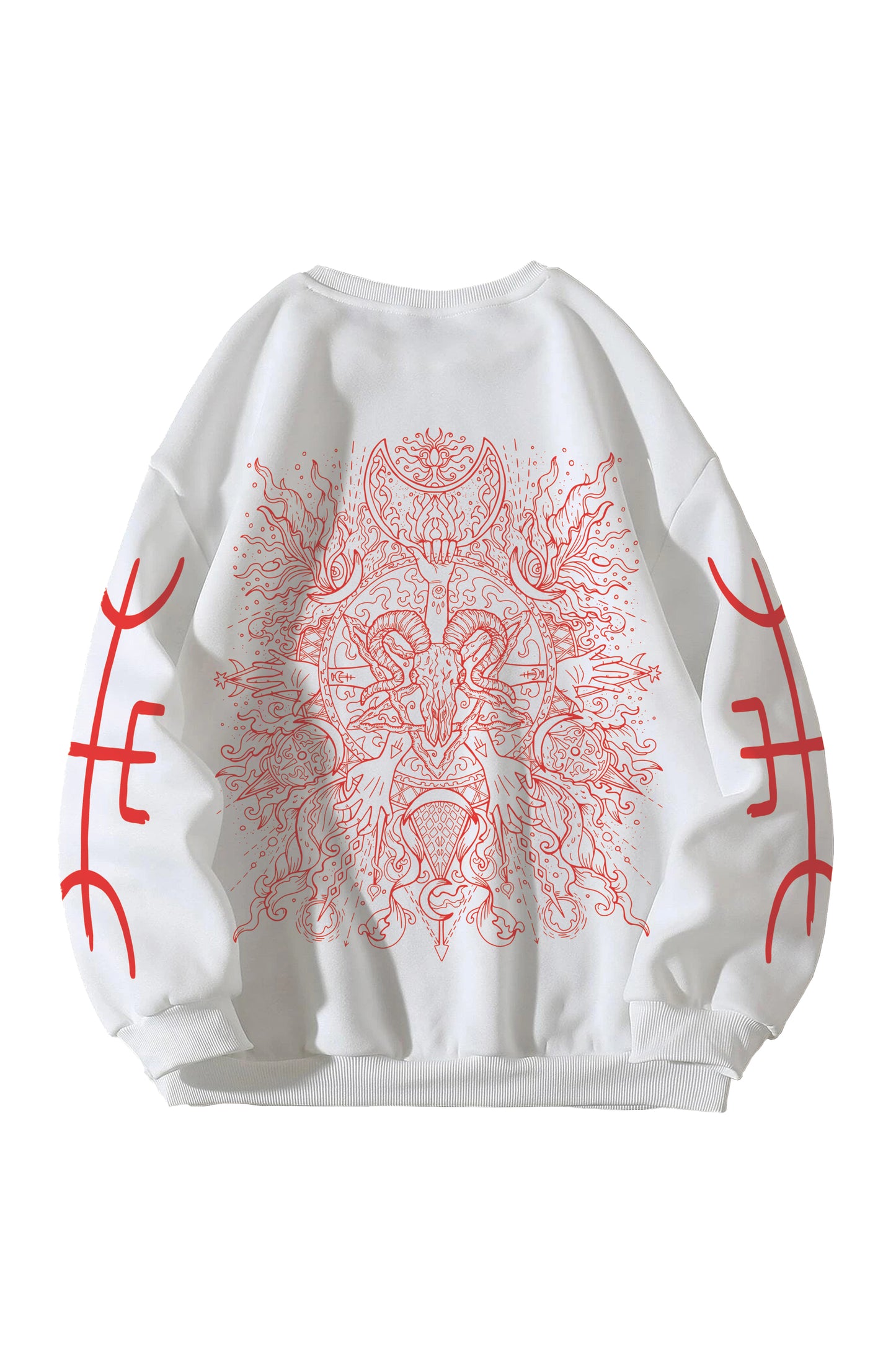 Lethal Allure Designed Oversized Sweatshirt