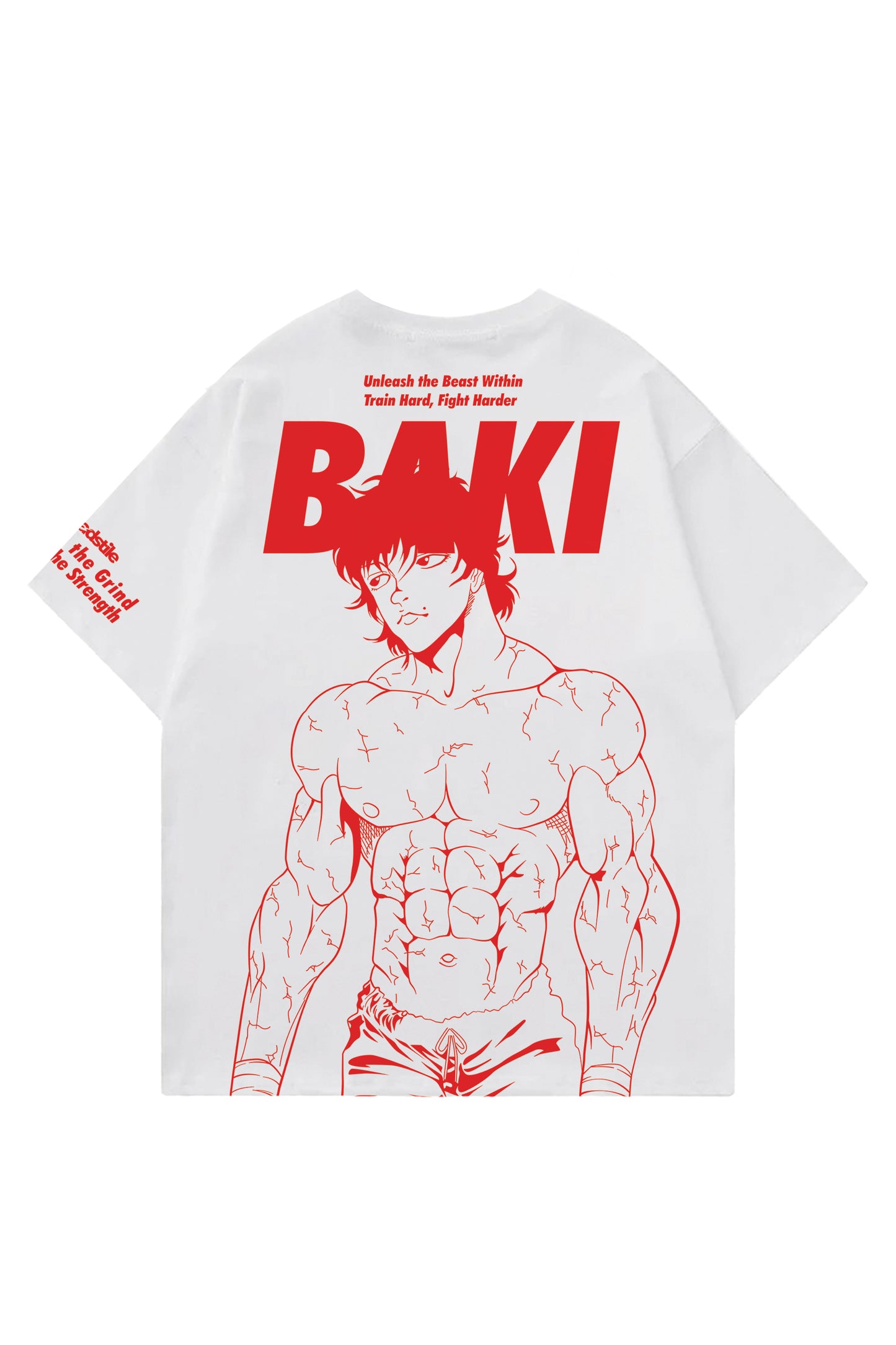 Baki Designed Oversized T-shirt