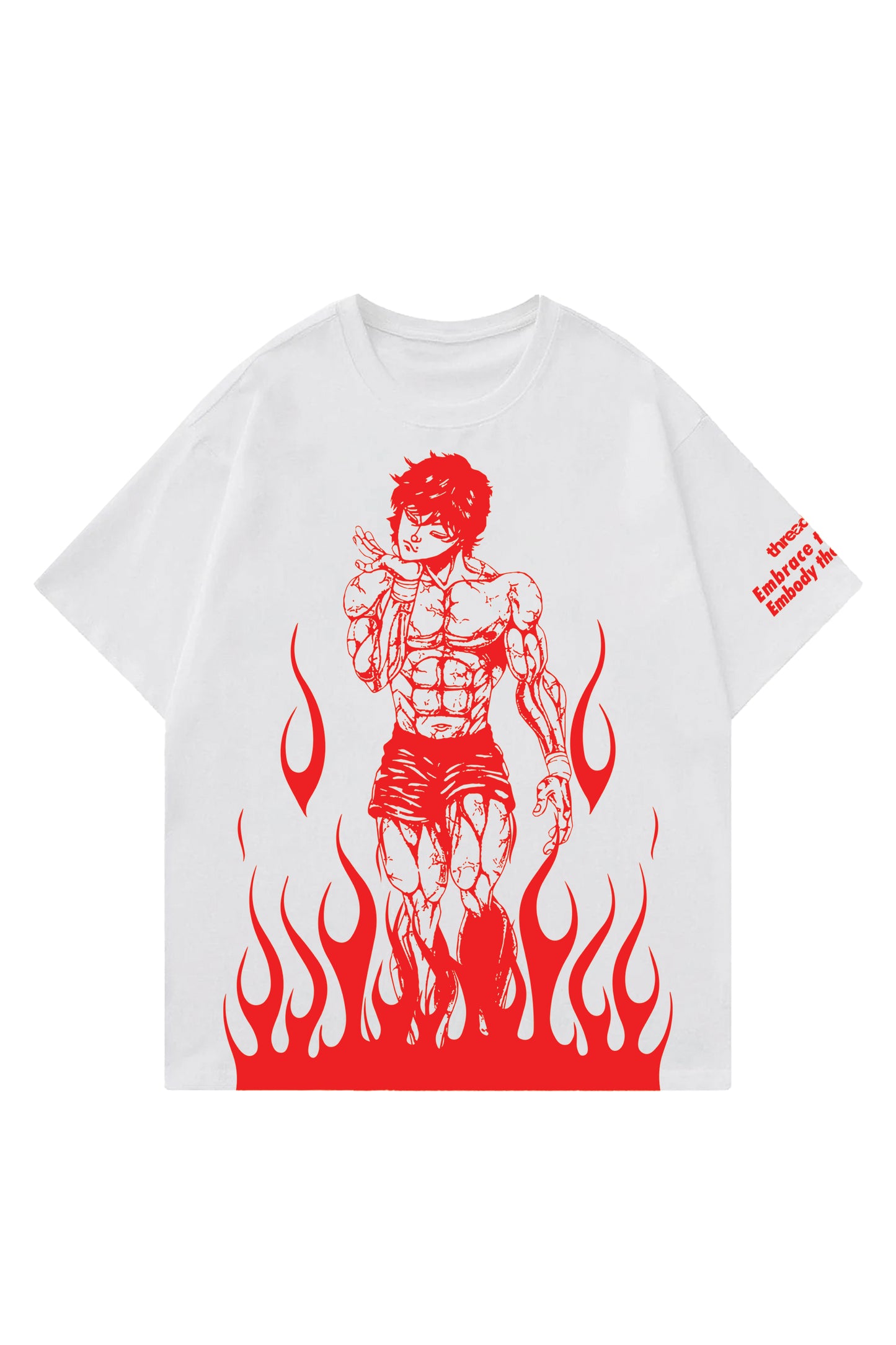 Baki Designed Oversized T-shirt