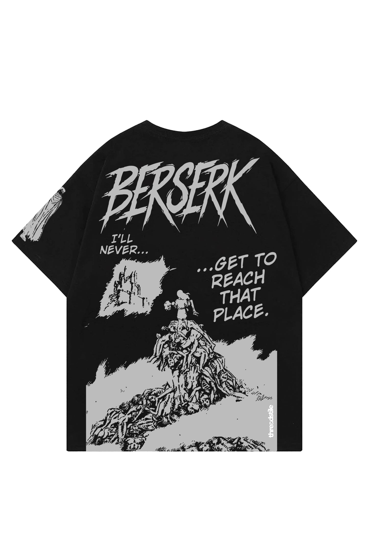 Berserk Designed Oversized T-shirt