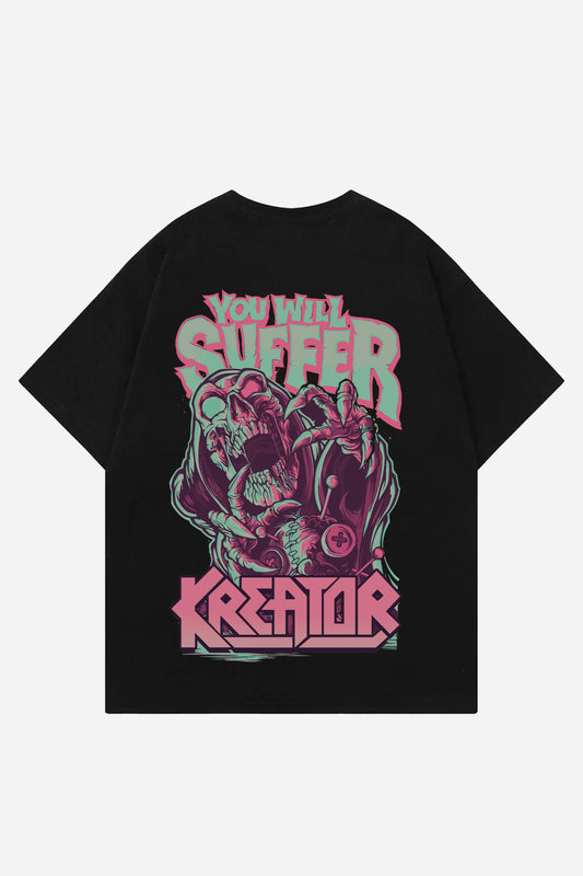 Kreator Designed Oversized T-shirt