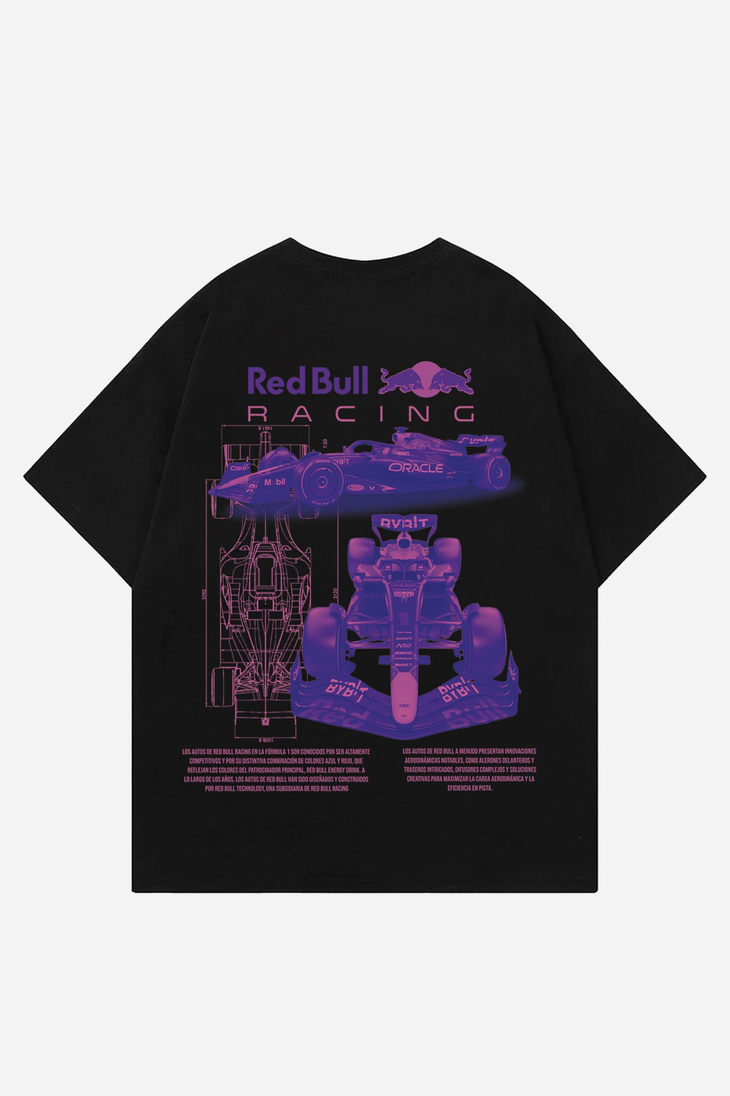 Red Bull Racing Designed Oversized T-shirt