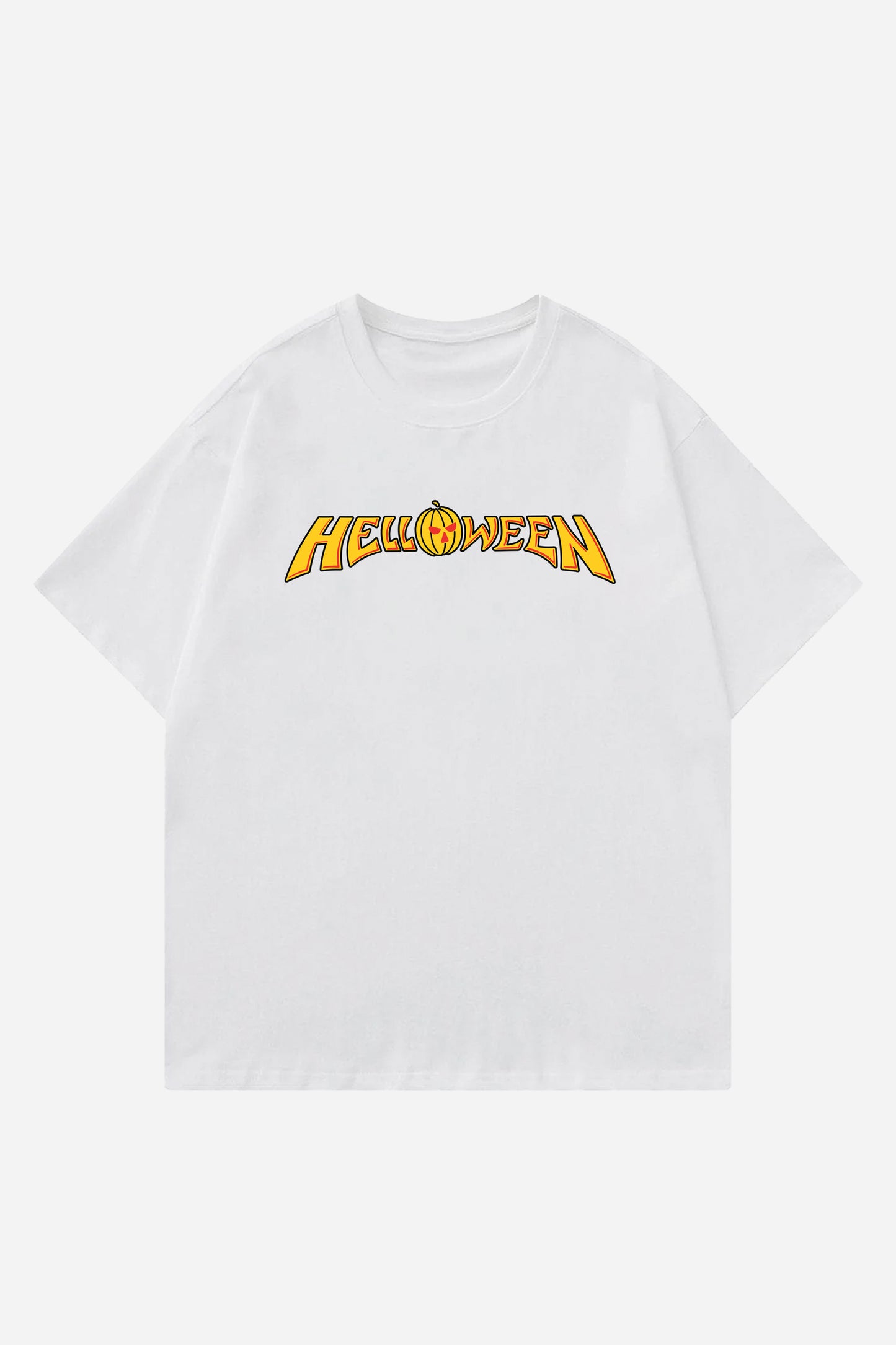 Halloween Designed Oversized T-shirt