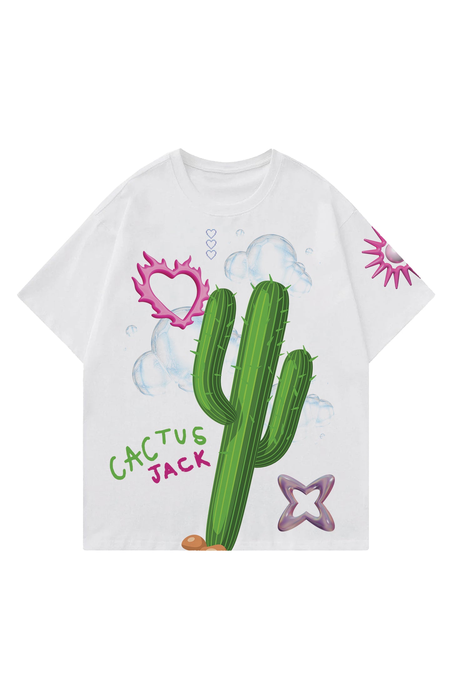 Cactus Jack Designed Oversized T-shirt