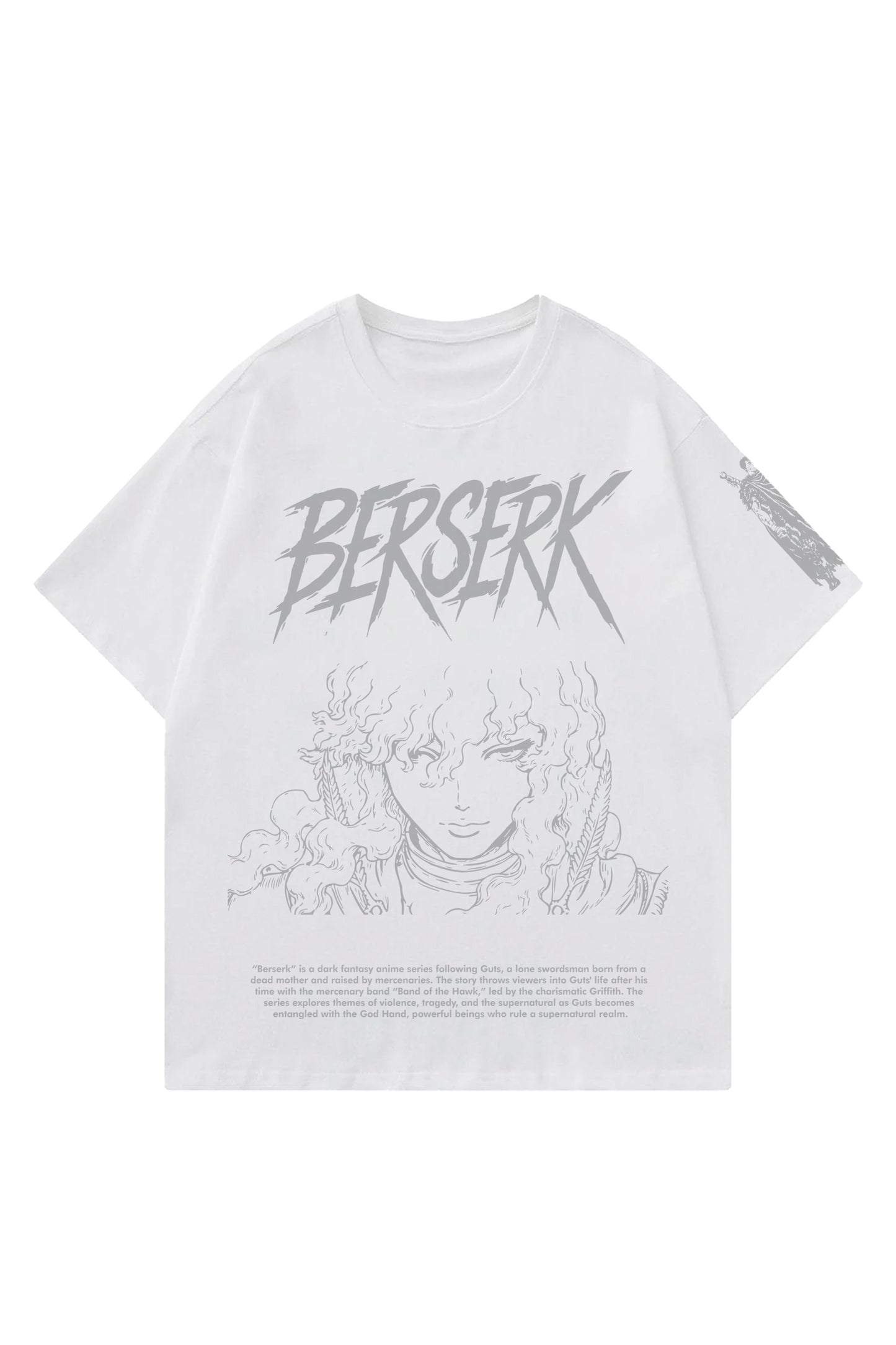 Berserk Designed Oversized T-shirt